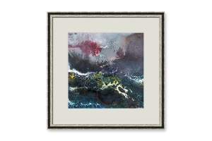 Moldura prata para quadros por medida | Quadro pronto