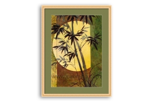 Moldura cor natural para fotos e pinturas | Quadro pronto