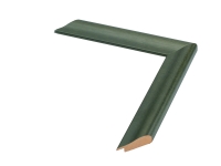 Moldura verde para puzzles por medida | Perfil e amostra