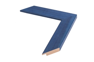 Moldura Azul para puzzles por medida | Perfil e amostra