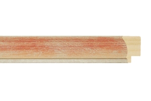 Comprar molduras para quadros | Moldura Salmão | Pormenor do acabamento