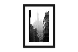 Molduras para posters | Moldura preta | Quadro pronto