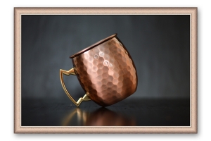 Molduras por medida | Moldura Bronze 3 cm | Quadro pronto