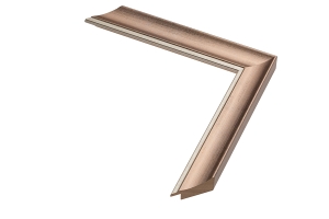 Molduras por medida | Moldura Bronze 3 cm | Perfil e amostra