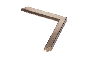 Molduras para quadros por medida | Moldura bronze cubo de 2 cm