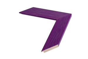 Comprar molduras para posters | Amostra da moldura violeta de 4.3 cm