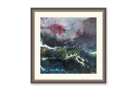 Moldura prata escura por medida | Compre online | Quadro pronto