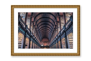 Moldura dourada para os seus quadros | Compre online | Quadro pronto