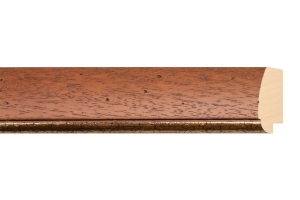 Molduras por medida | Moldura Bichada com friso dourado | Pormenor do acabamento