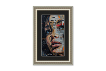 Molduras para posters e serigrafias | Moldura prata e bronze de 5.5 cm | Quadro pronto