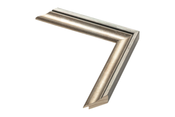 Moldura para posters e puzzles | Moldura prata e bronze | Perfil e amostra